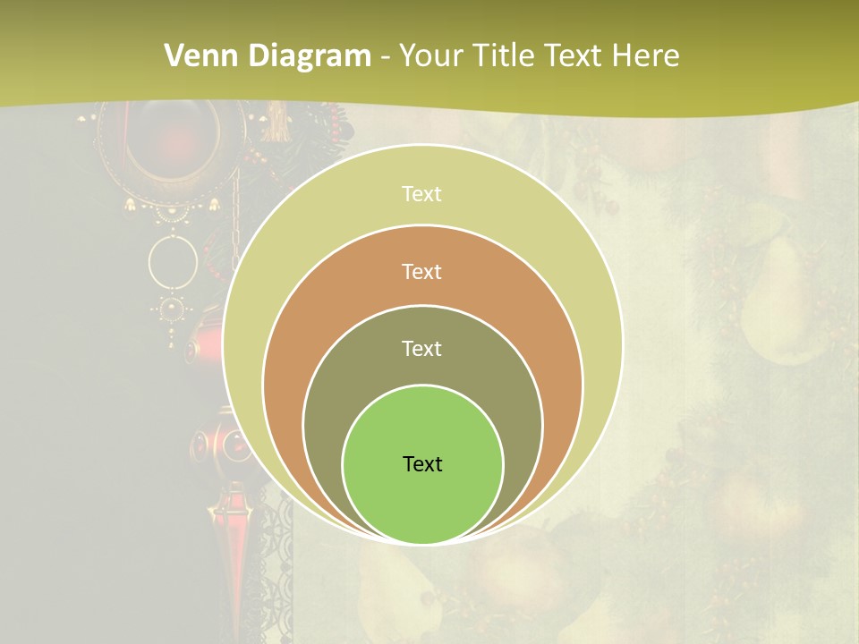 Ilustracja Fantasy Kolorowy PowerPoint Template