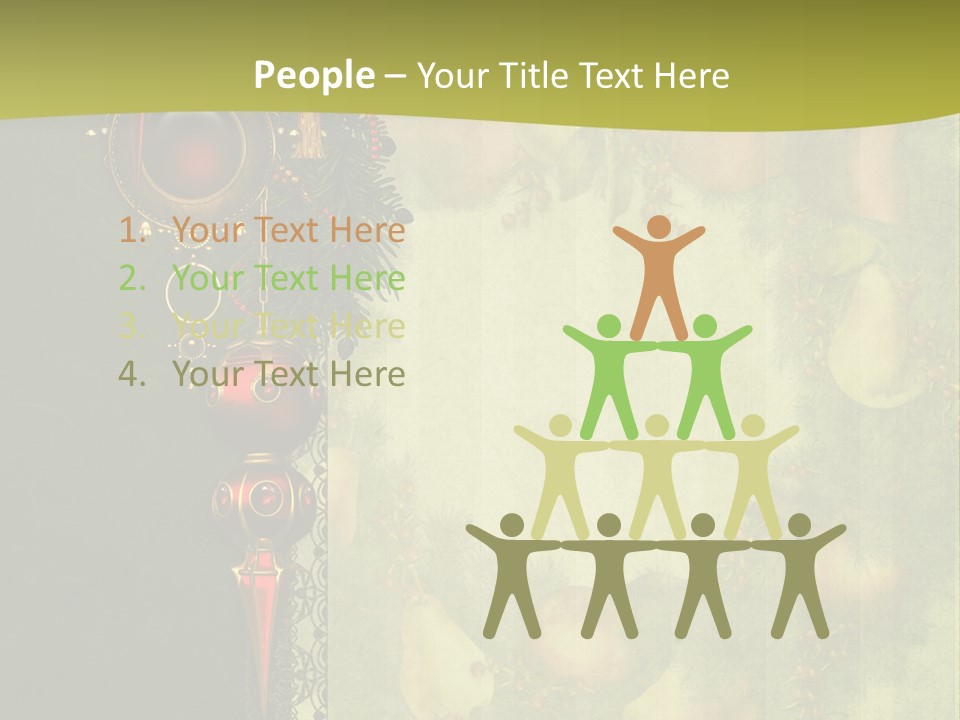 Ilustracja Fantasy Kolorowy PowerPoint Template