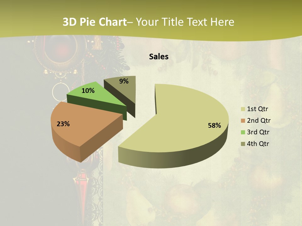 Ilustracja Fantasy Kolorowy PowerPoint Template