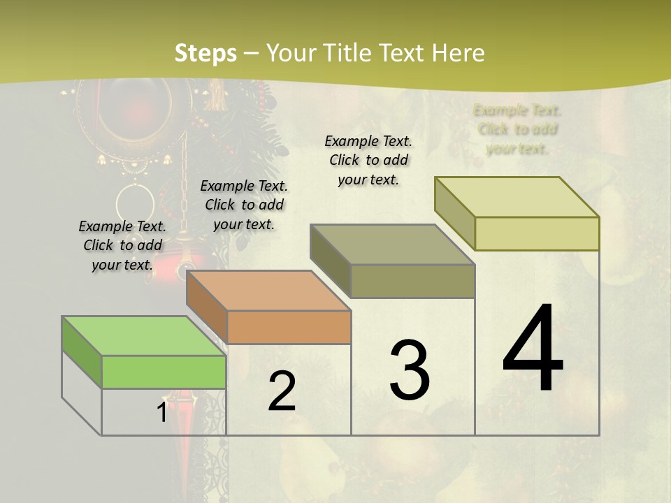 Ilustracja Fantasy Kolorowy PowerPoint Template