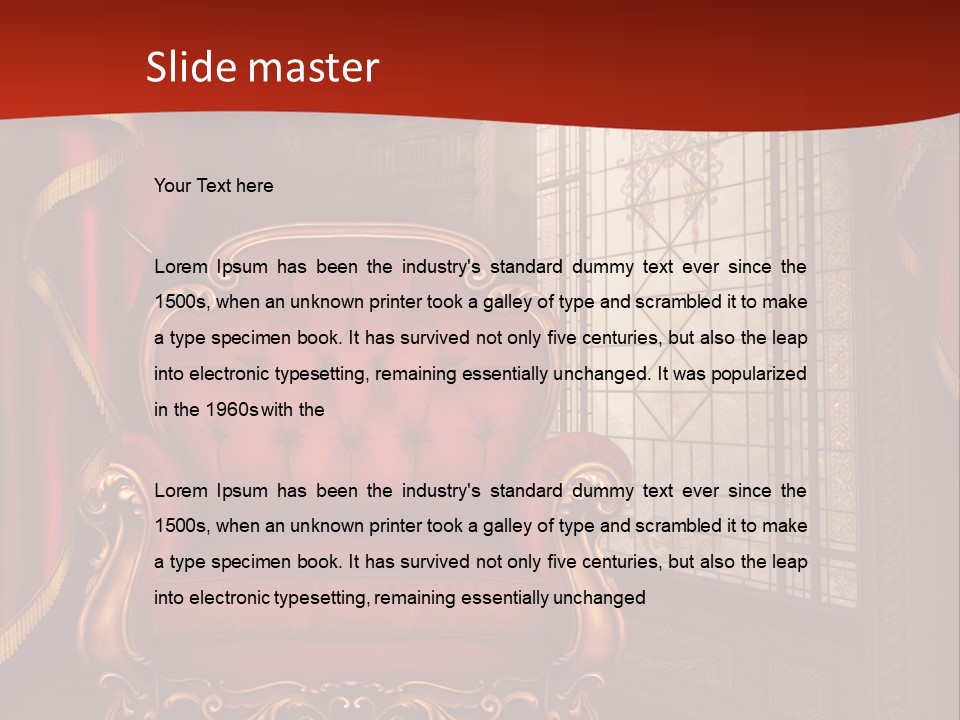 Pok Fantasy Ilustracja PowerPoint Template