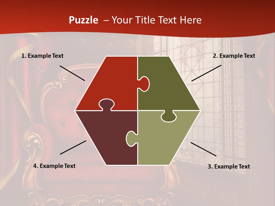 Pok Fantasy Ilustracja PowerPoint Template