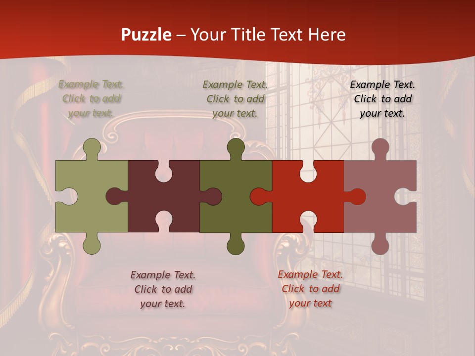 Pok Fantasy Ilustracja PowerPoint Template