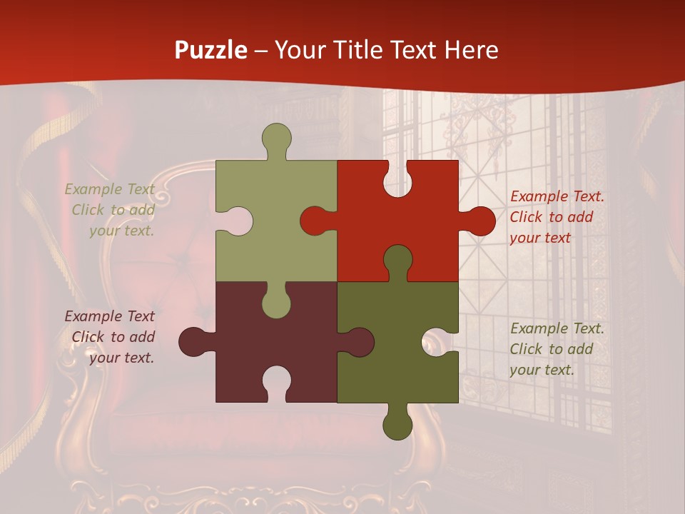 Pok Fantasy Ilustracja PowerPoint Template