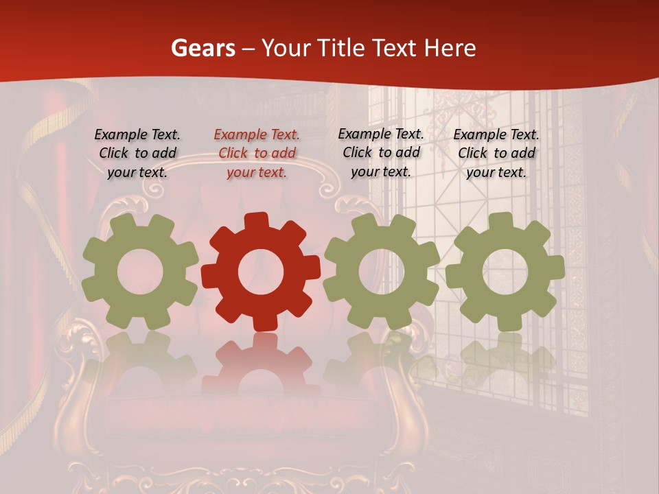 Pok Fantasy Ilustracja PowerPoint Template