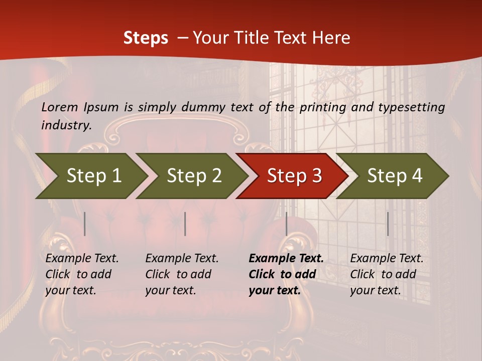 Pok Fantasy Ilustracja PowerPoint Template