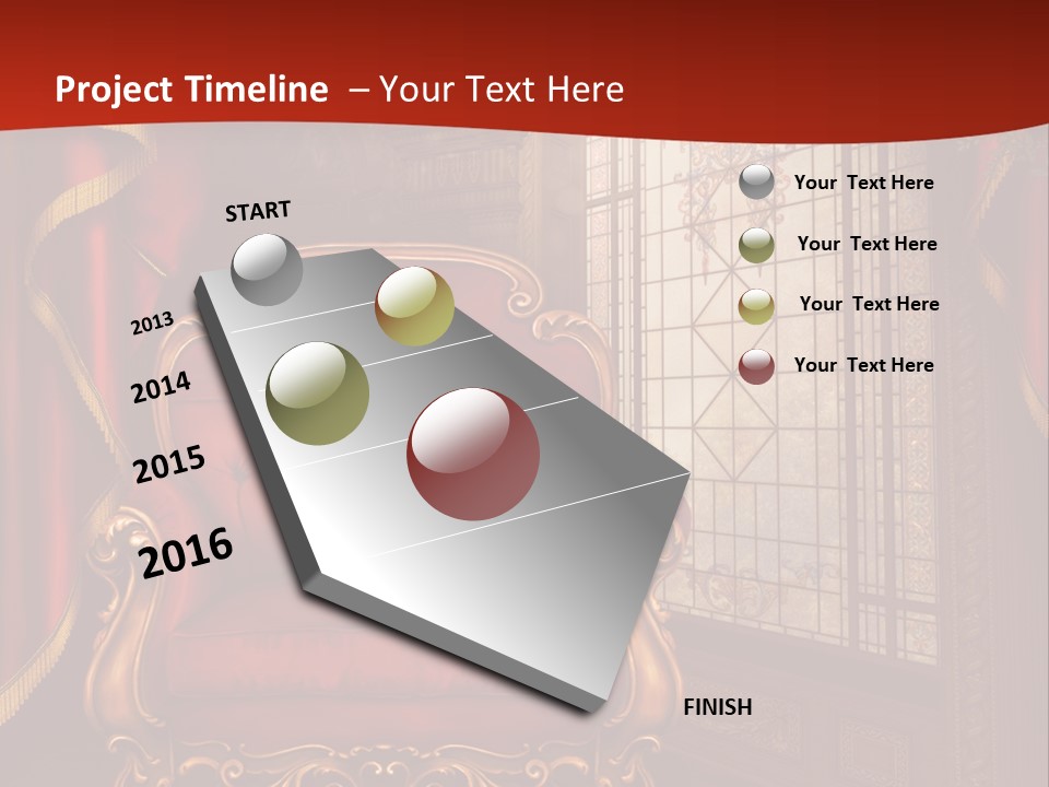 Pok Fantasy Ilustracja PowerPoint Template