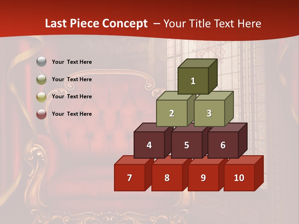 Pok Fantasy Ilustracja PowerPoint Template