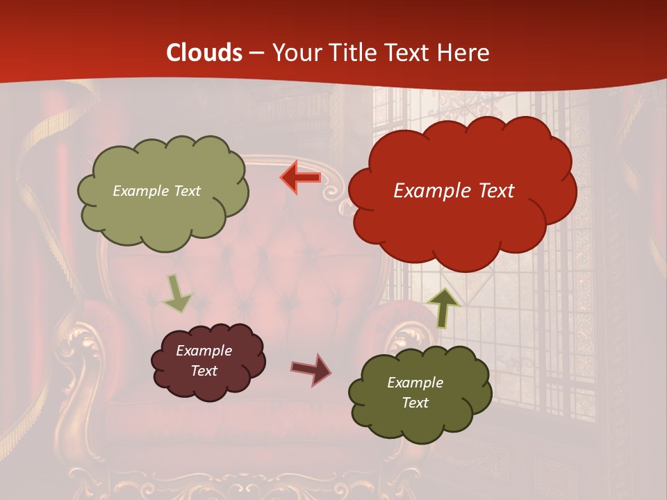 Pok Fantasy Ilustracja PowerPoint Template