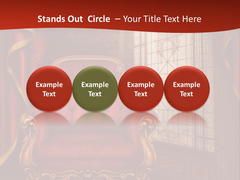 Pok Fantasy Ilustracja PowerPoint Template