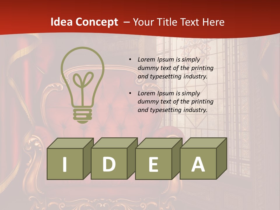 Pok Fantasy Ilustracja PowerPoint Template
