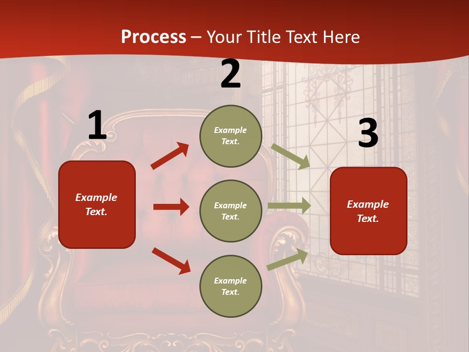 Pok Fantasy Ilustracja PowerPoint Template