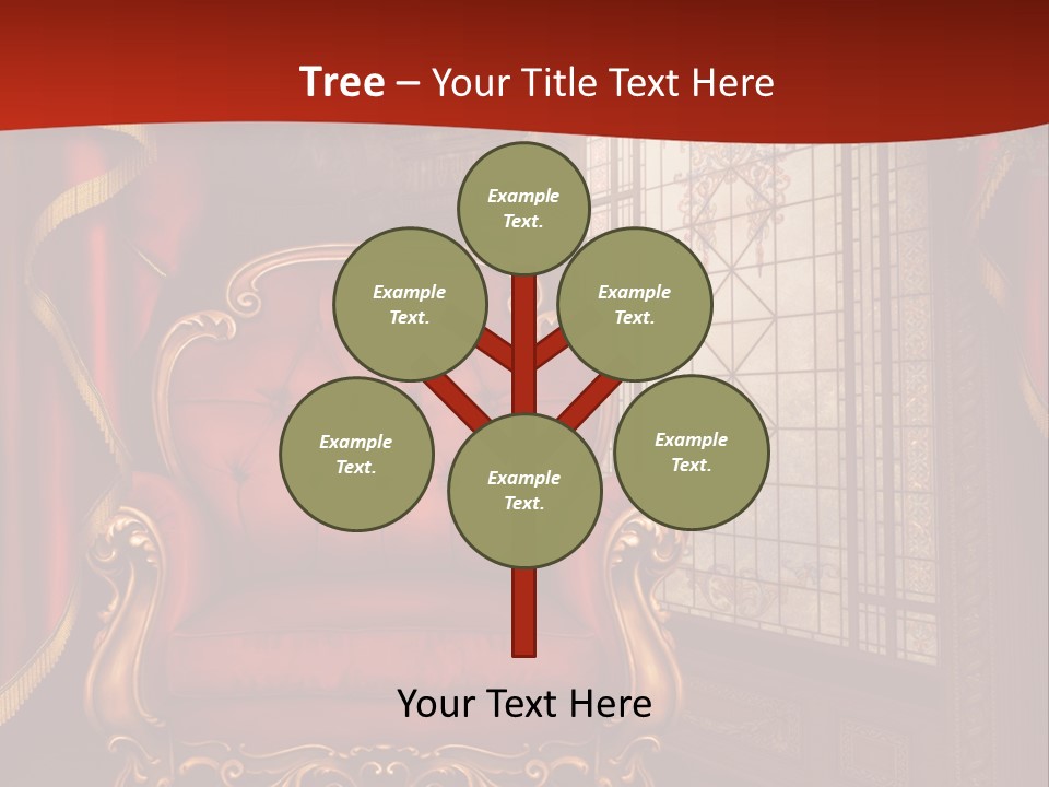 Pok Fantasy Ilustracja PowerPoint Template