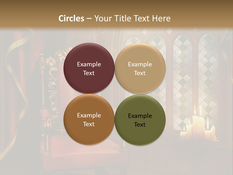 Fotel Zas Bluszcz PowerPoint Template