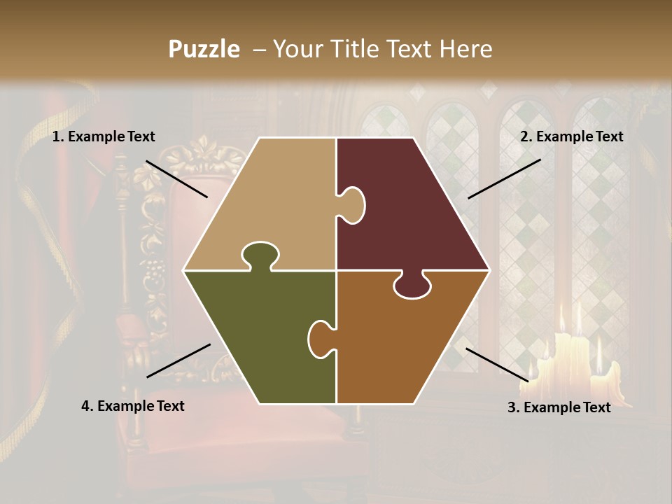 Fotel Zas Bluszcz PowerPoint Template