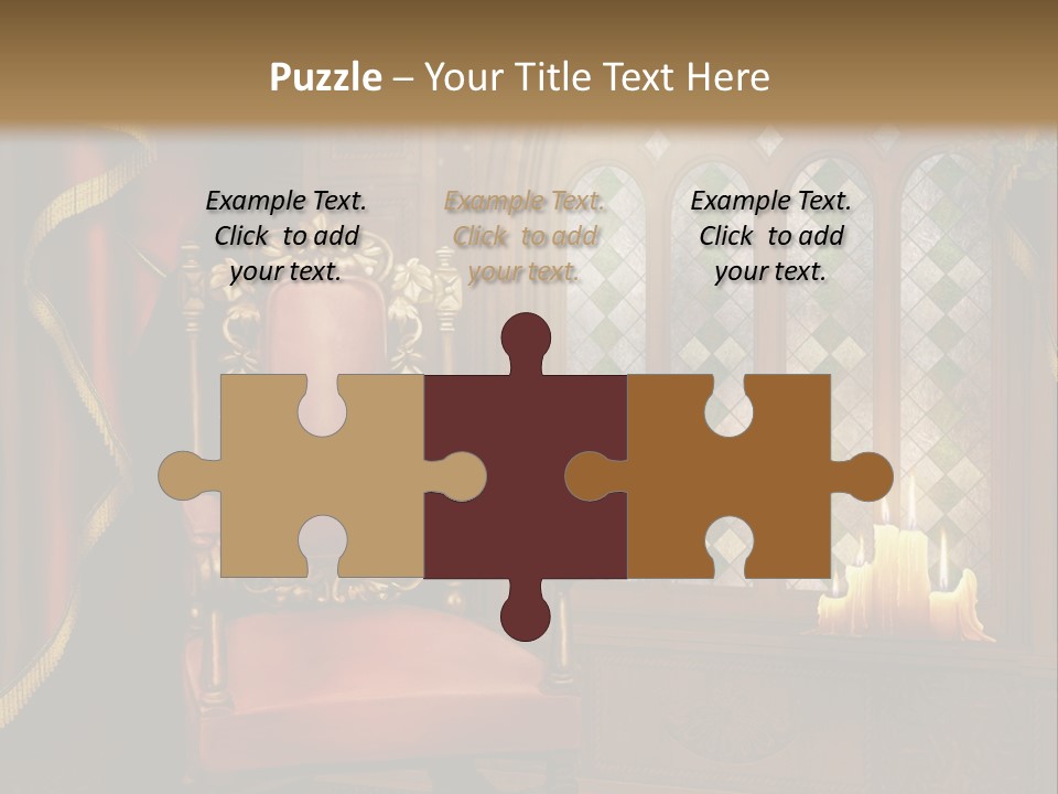 Fotel Zas Bluszcz PowerPoint Template