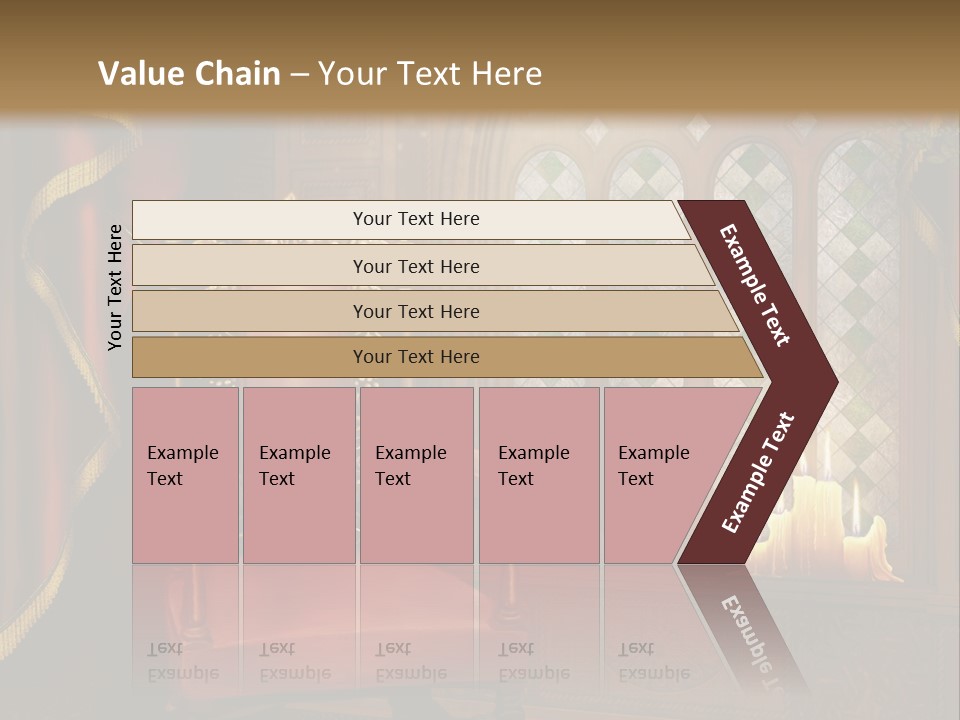 Fotel Zas Bluszcz PowerPoint Template