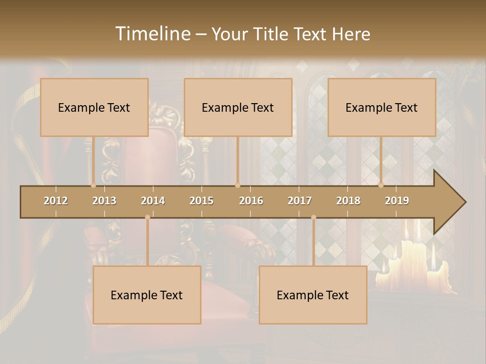 Fotel Zas Bluszcz PowerPoint Template