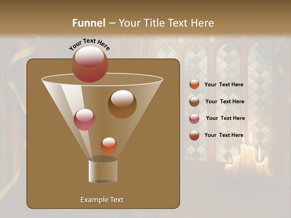 Fotel Zas Bluszcz PowerPoint Template