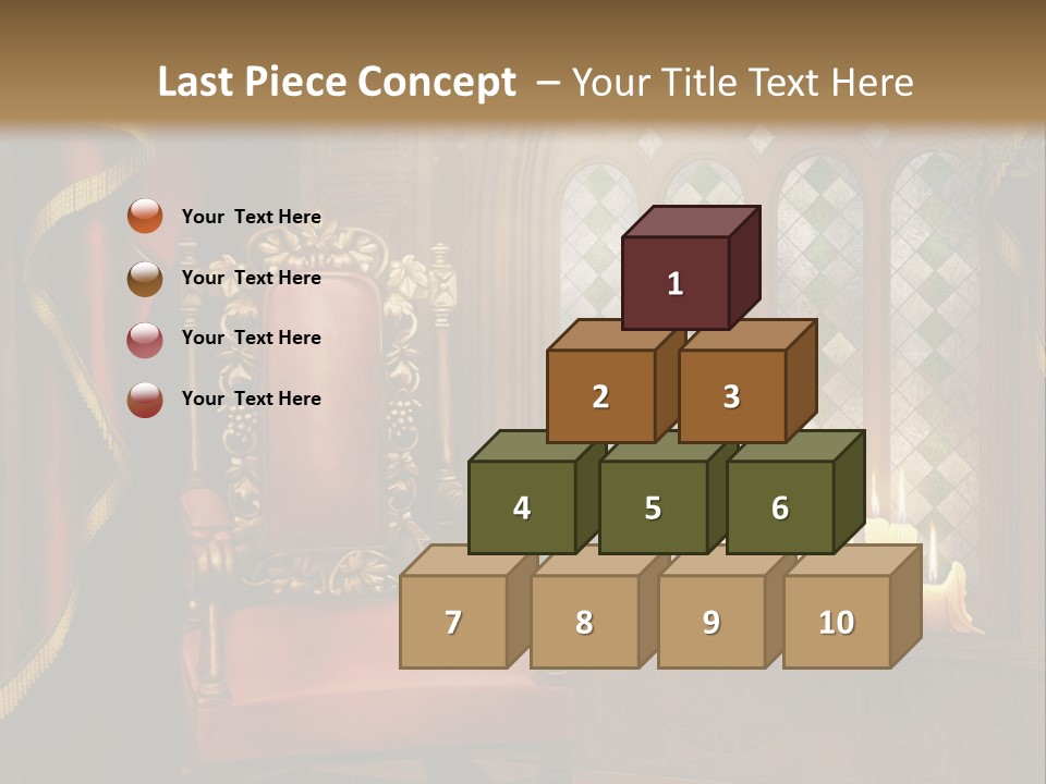 Fotel Zas Bluszcz PowerPoint Template