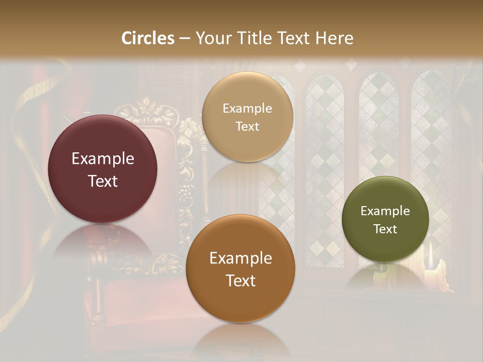 Fotel Zas Bluszcz PowerPoint Template