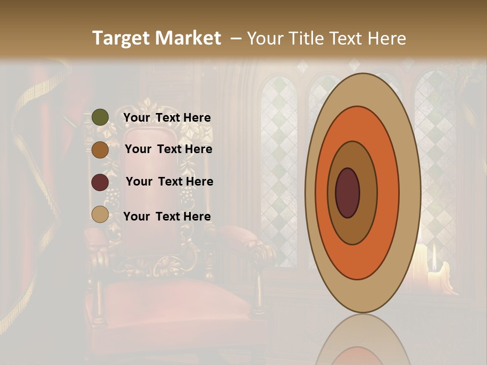 Fotel Zas Bluszcz PowerPoint Template