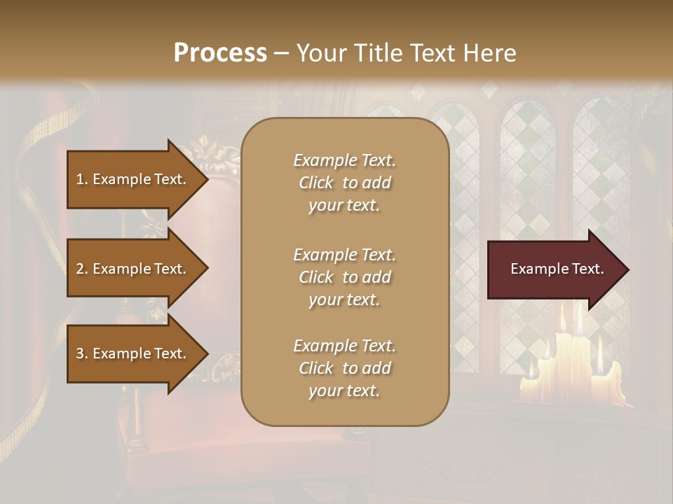 Fotel Zas Bluszcz PowerPoint Template