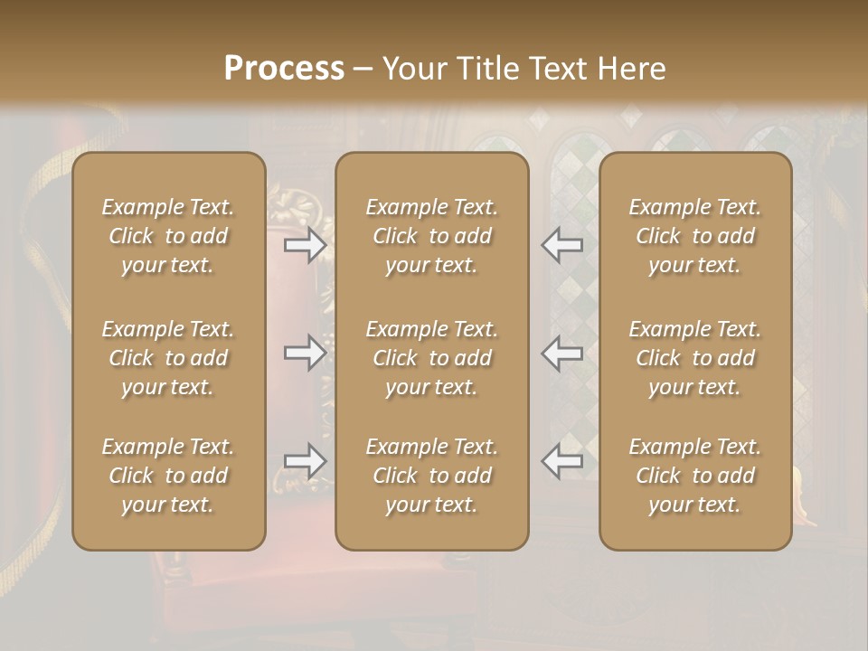 Fotel Zas Bluszcz PowerPoint Template