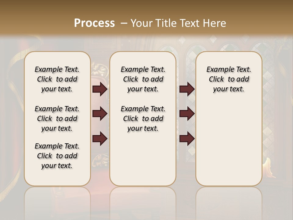 Fotel Zas Bluszcz PowerPoint Template