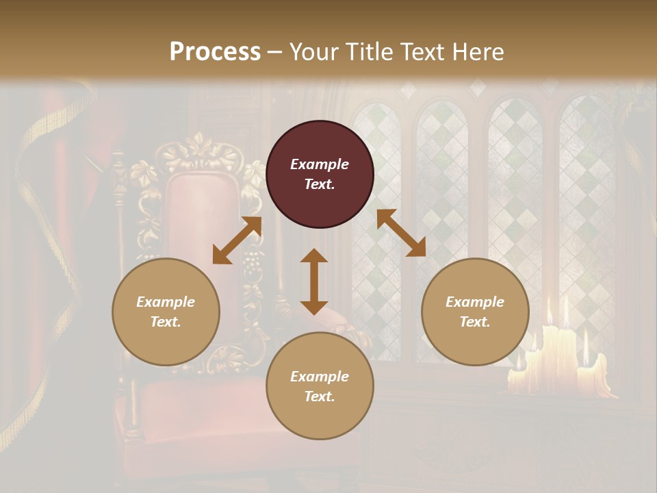 Fotel Zas Bluszcz PowerPoint Template