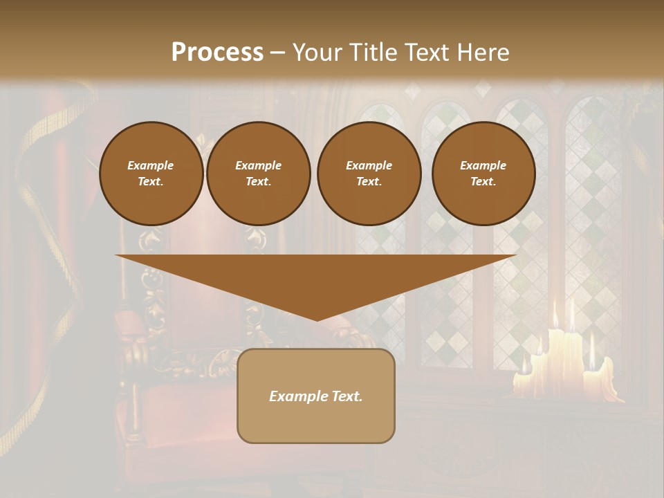 Fotel Zas Bluszcz PowerPoint Template