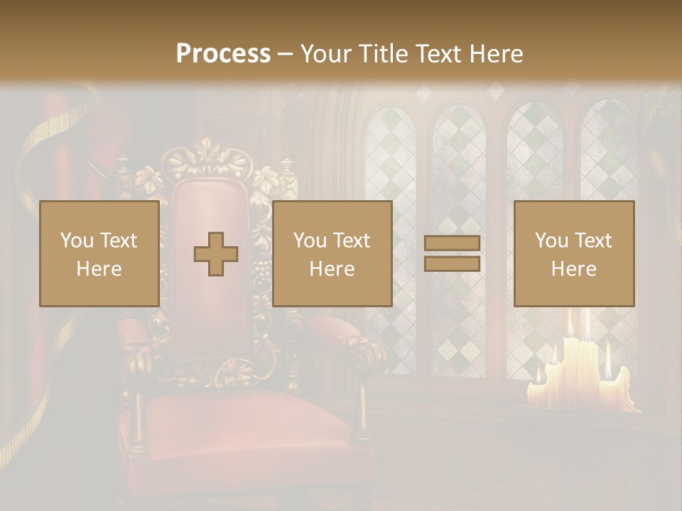 Fotel Zas Bluszcz PowerPoint Template