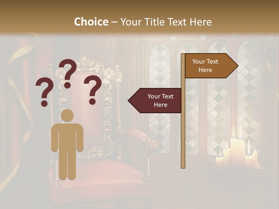 Fotel Zas Bluszcz PowerPoint Template