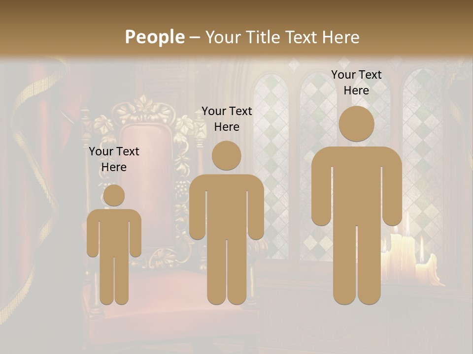Fotel Zas Bluszcz PowerPoint Template