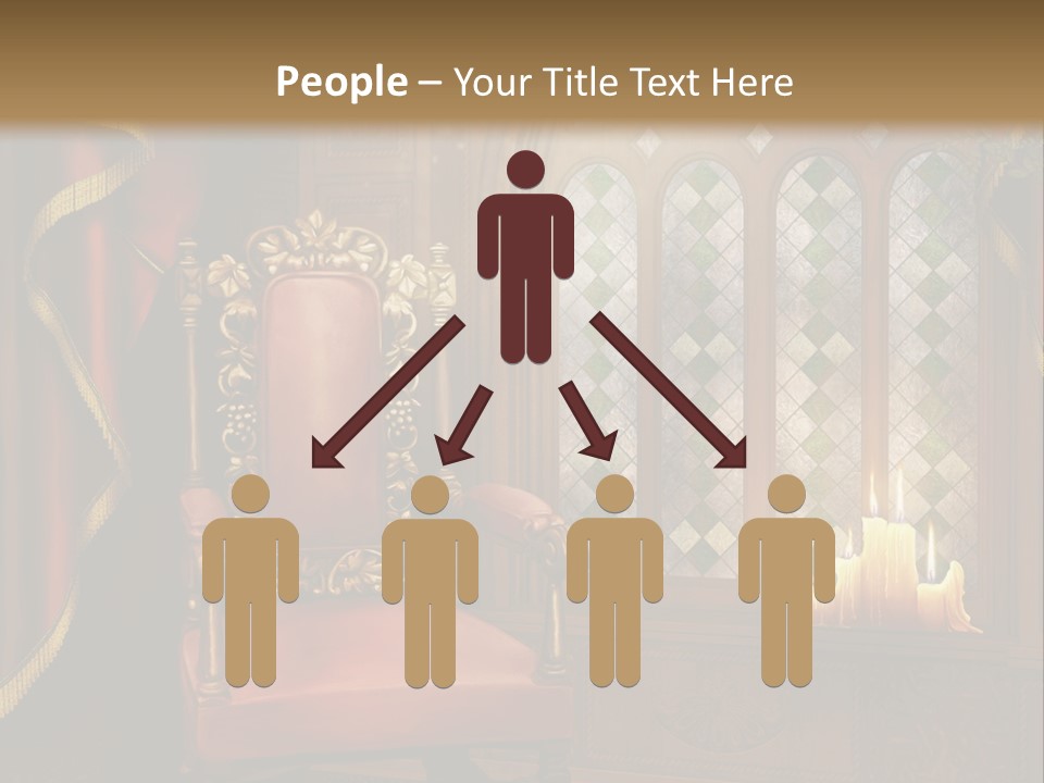 Fotel Zas Bluszcz PowerPoint Template