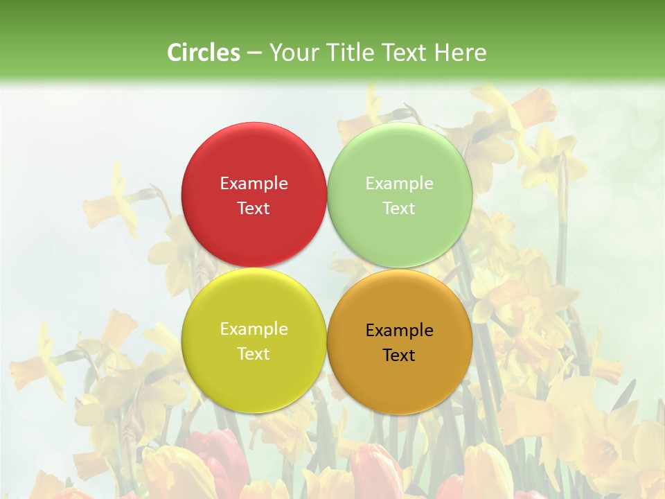 Gras Tradition Ostergru PowerPoint Template