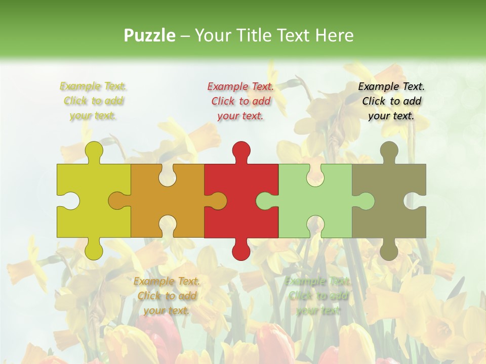 Gras Tradition Ostergru PowerPoint Template