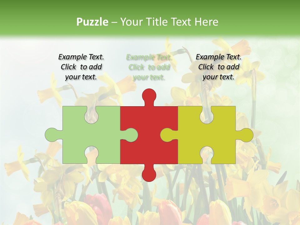 Gras Tradition Ostergru PowerPoint Template