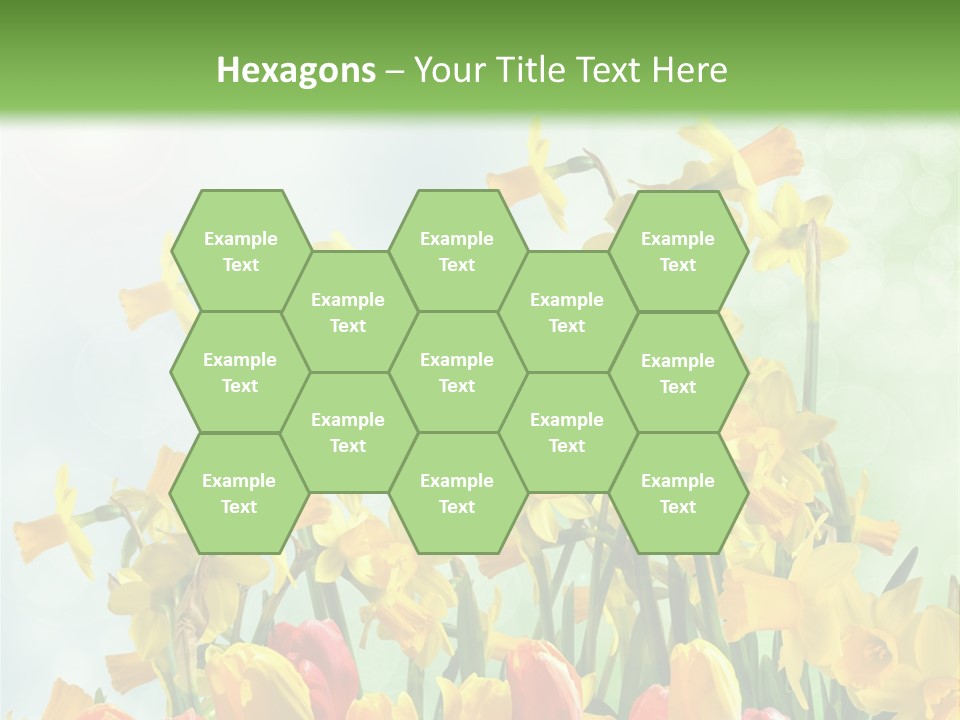 Gras Tradition Ostergru PowerPoint Template