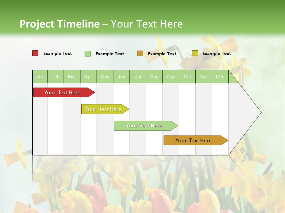 Gras Tradition Ostergru PowerPoint Template
