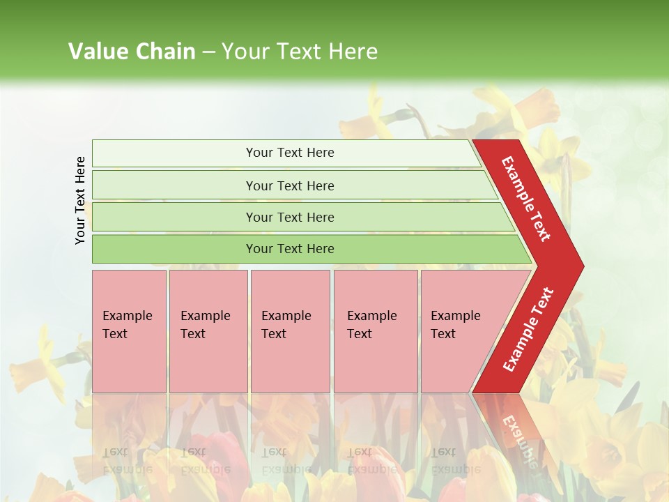 Gras Tradition Ostergru PowerPoint Template