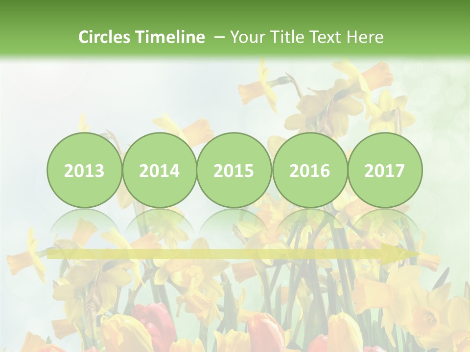 Gras Tradition Ostergru PowerPoint Template