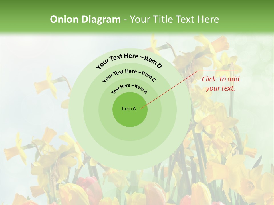 Gras Tradition Ostergru PowerPoint Template