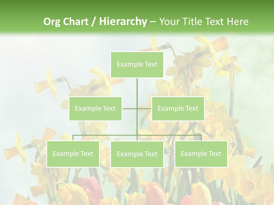 Gras Tradition Ostergru PowerPoint Template