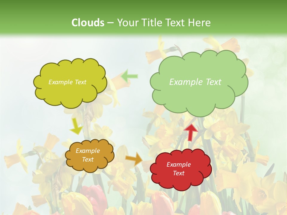 Gras Tradition Ostergru PowerPoint Template