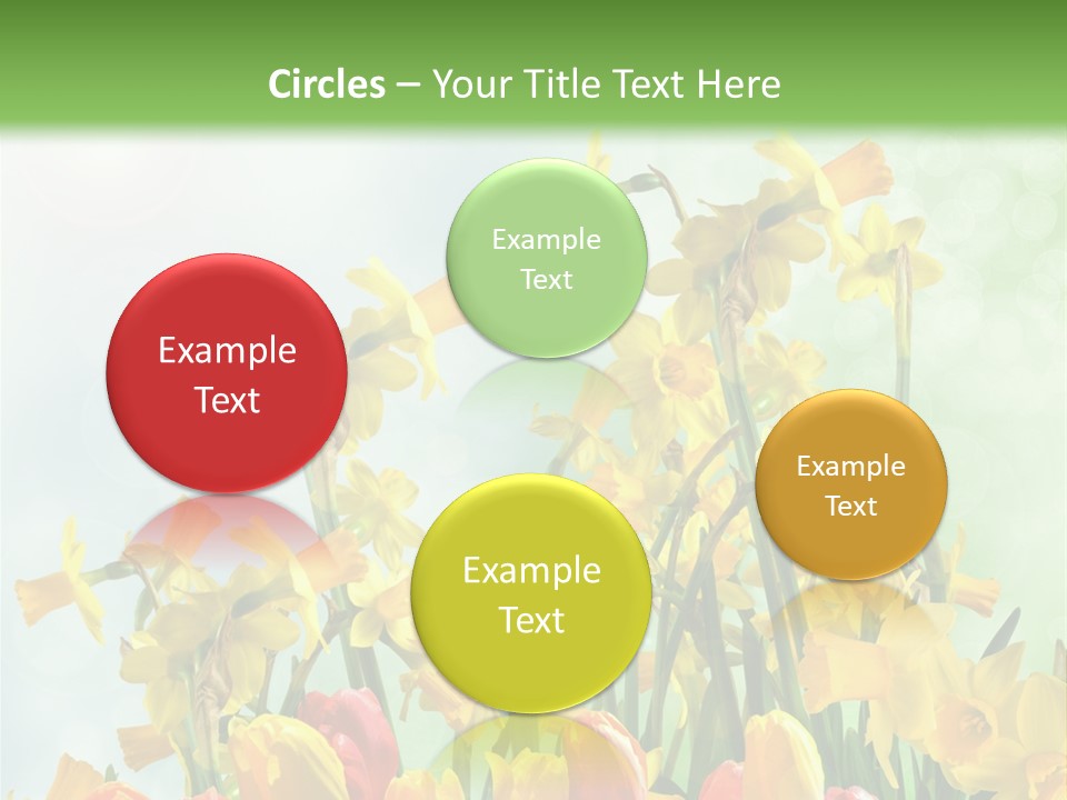 Gras Tradition Ostergru PowerPoint Template