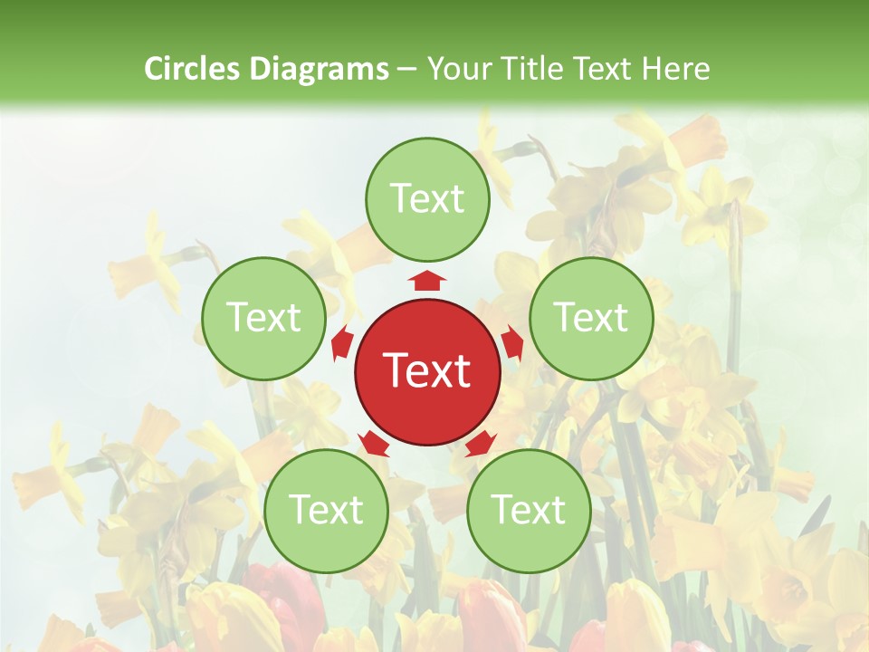 Gras Tradition Ostergru PowerPoint Template