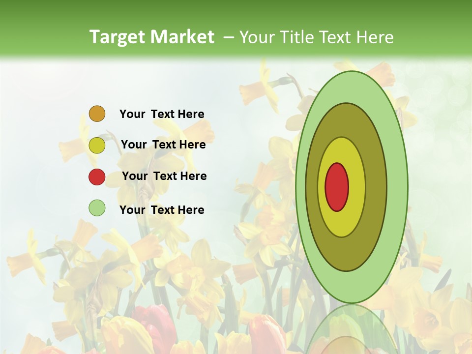 Gras Tradition Ostergru PowerPoint Template