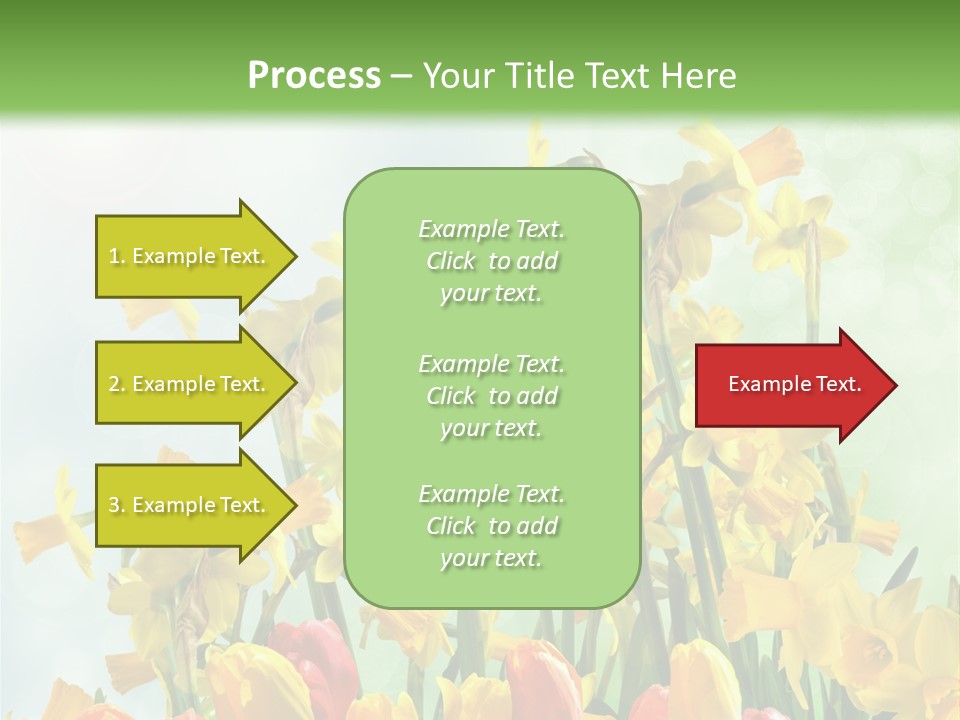 Gras Tradition Ostergru PowerPoint Template