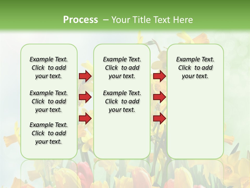 Gras Tradition Ostergru PowerPoint Template